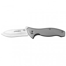 Нож складной с металлической рукояткой большой STAYER PROFI 47621-2