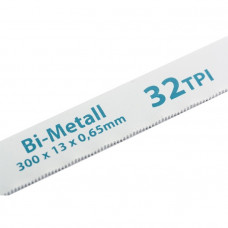 Полотно GROSS 77728 для ножовки по металлу 77728 ,300ММ 32 TPI. BiM.2 шт ,GROSS