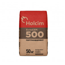 Цемент М500 HOLCIM 50кг  (30шт)