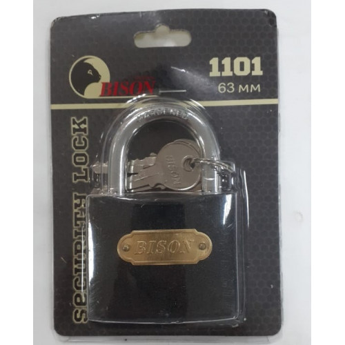 Замок навесной Bison 1101 63мм
