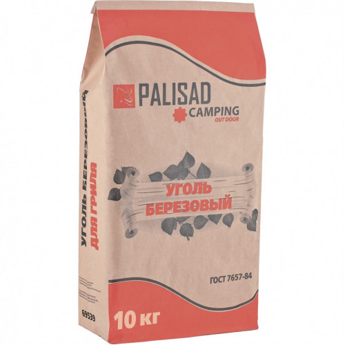 Уголь березовый 10кг  PALISAD 69539