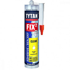 Клей-герметик TYTAN PROFESSIONAL Fix2 Clear прозрачный 290мл