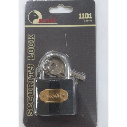 Замок навесной Bison 1101 38мм