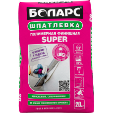 Шпатлевка финишная полимерная БОЛАРС  Super 20кг (48шт)