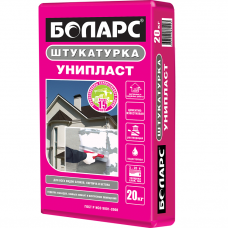 Штукатурка цементно-известковая БОЛАРС  Унипласт 20кг.  (48шт)